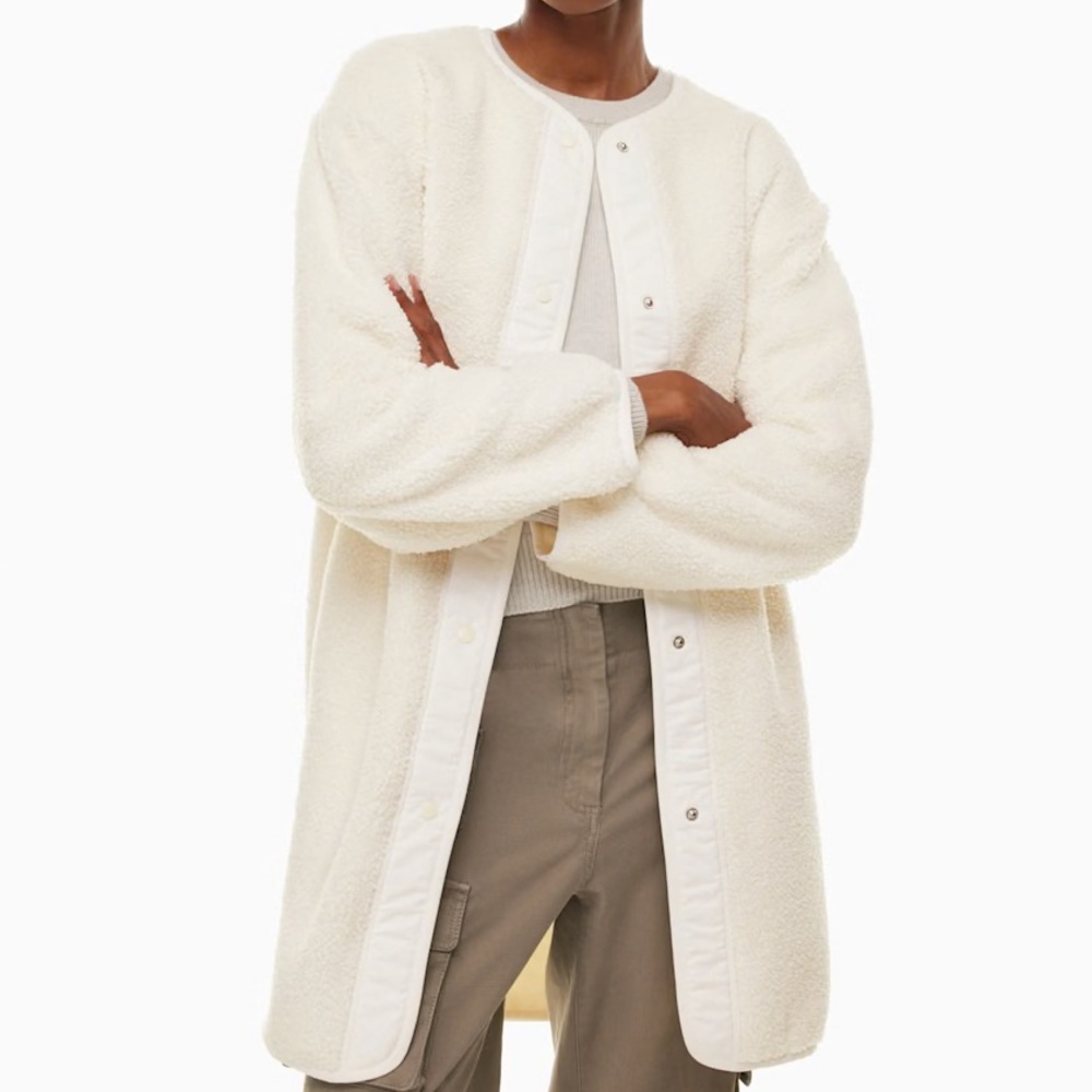 Wilfred Sherpa Long Liner Jacket